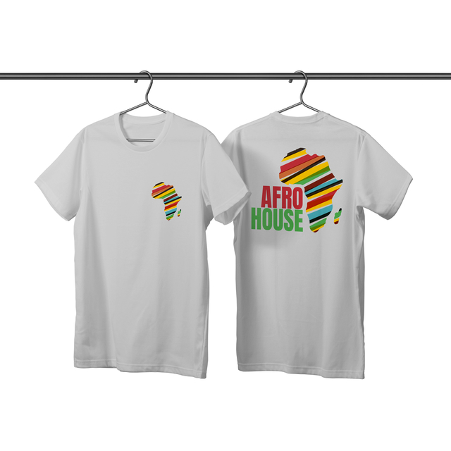 Camiseta Afro House (frente verso) - Zetaz Camisetas