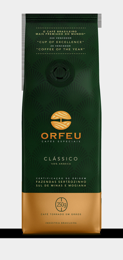 Café Orfeu Clássico Grãos 250g