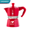 CAFETEIRA MOKA EXPRESS 6 XIC COFFEE FEST VERMELHA