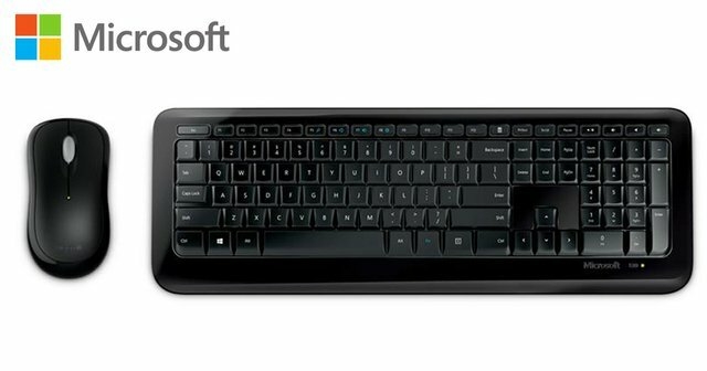 Combo Teclado Mouse Microsoft Wireless Desktop 850 - Español 