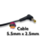 Pack x10 Cable Repuesto 5.5x2.5 mm - Modelo 01 - comprar online