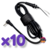Pack x10 Cable Repuesto 2.5x0.7mm Asus - Modelo 06