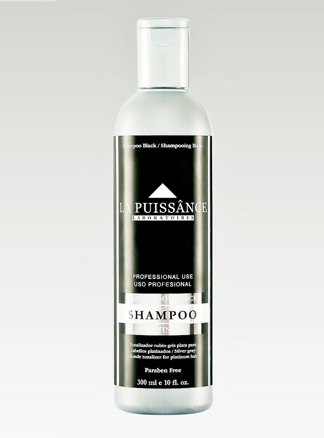 Shampoo La Puissance Black 300 Ml. Matizador Platinum