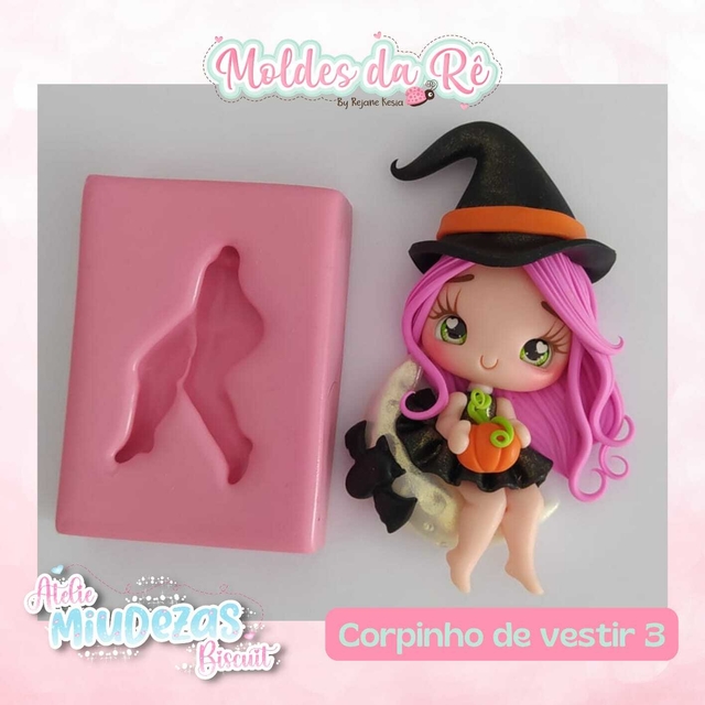 Topo De Bolo, Vela Em Biscuit Princesa Rosa