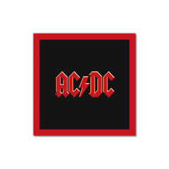 PLACAS BANDAS AC/DC 20x20 cm