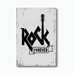 PLACA ROCK FOREVER