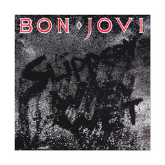 CAPA DE ÁLBUM BON JOVI SLIPPERY WHEN WET