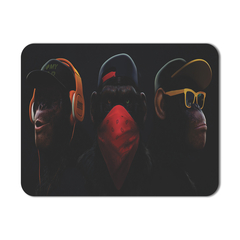 MOUSEPAD MONKEYS 26x20 cm - comprar online