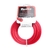 Fio De Nylon Toyama 2.65mm X 15m Redondo Loop Vermelho