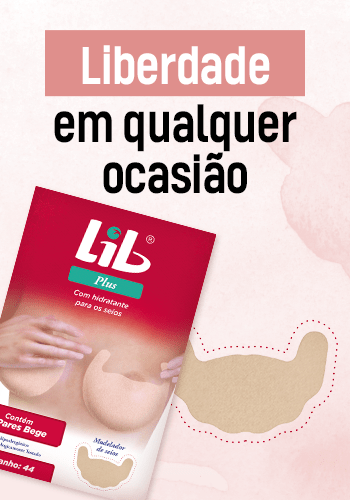 Banner de LIB | Modeladores de seios confortáveis e práticos 