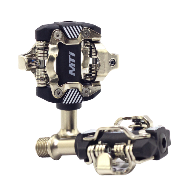 Pedales Automaticos MTI MTB Composite Calas Compatible Shimano