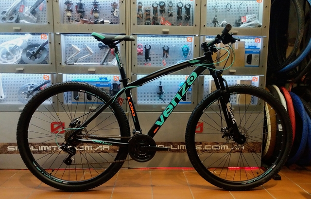 Bicicleta Venzo Loki Evo Rodado 29 Shimano 3 x 7 Freno a disco