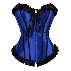 Corselet detalhes preto na internet