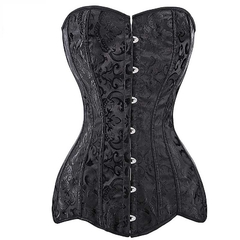 Corset Brocado Longo