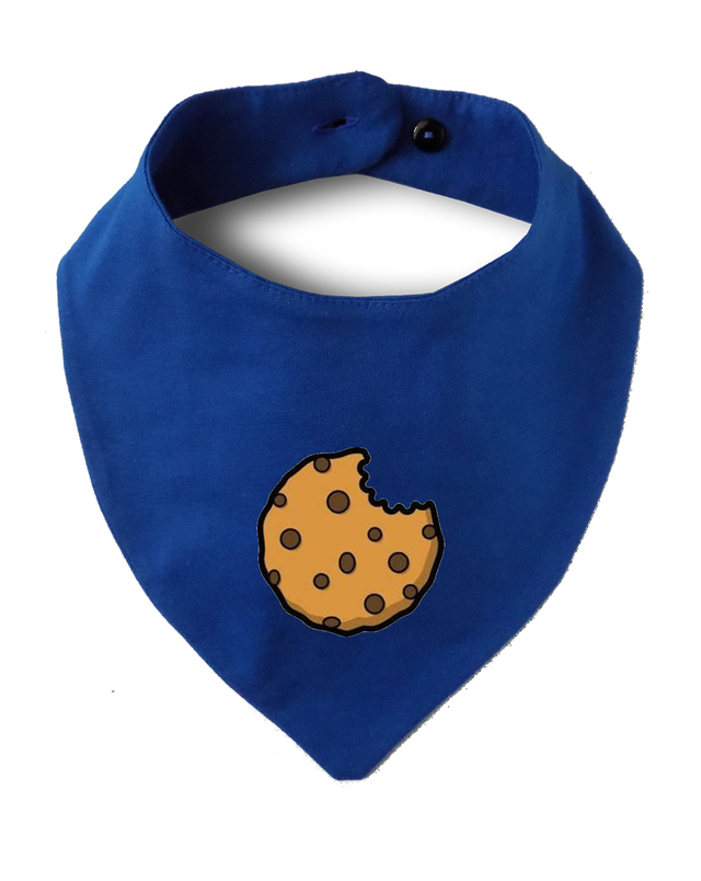Babero Bandana Galleta De Come Galletas