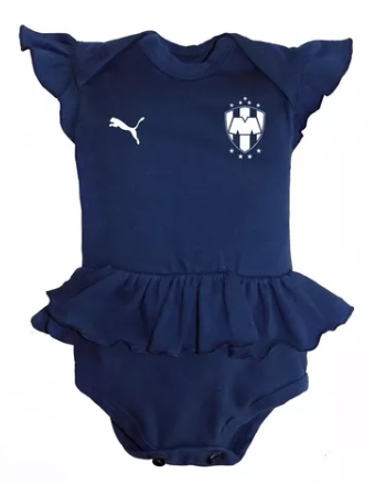 Panalero Para Nina Con Olanes Panalero De Futbol Monterrey