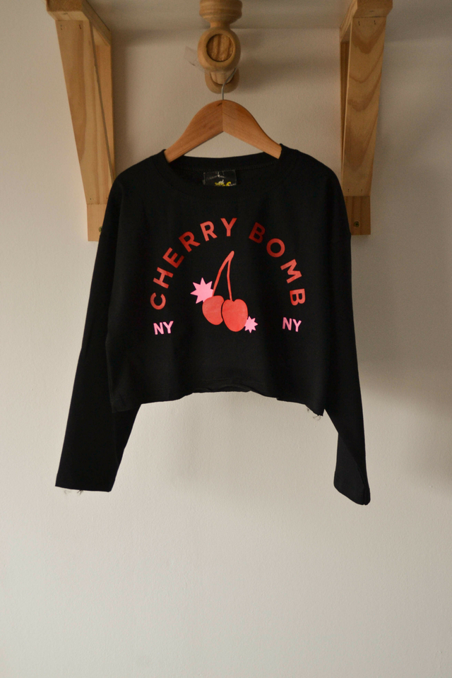 Remera pupera Cherry Bomb Miniboss Ropa para ninos