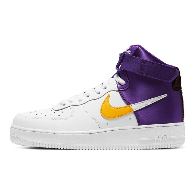 T nis Nike Air Force 1 High NBA Lakers
