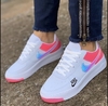 Af1 Holográfico Branco/Rosa oferta