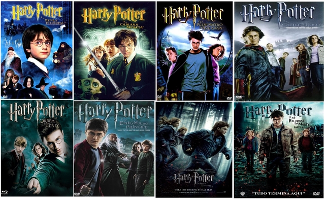 Qual é a melhor ordem para assistir aos filmes do Harry Potter?