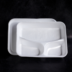 Bandeja Térmica con 3 Divisiones 1200 ml (X 200 U) - comprar online