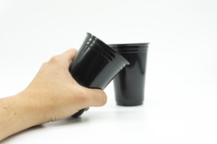 Vaso Balada 300cc. Negro (X 500 U)