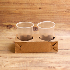 Portavaso Biodegradable x2 Vasos (400 un) - comprar online
