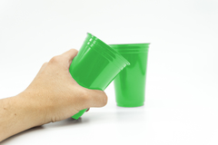 Vaso Balada 300cc. Verde (X 500 U)