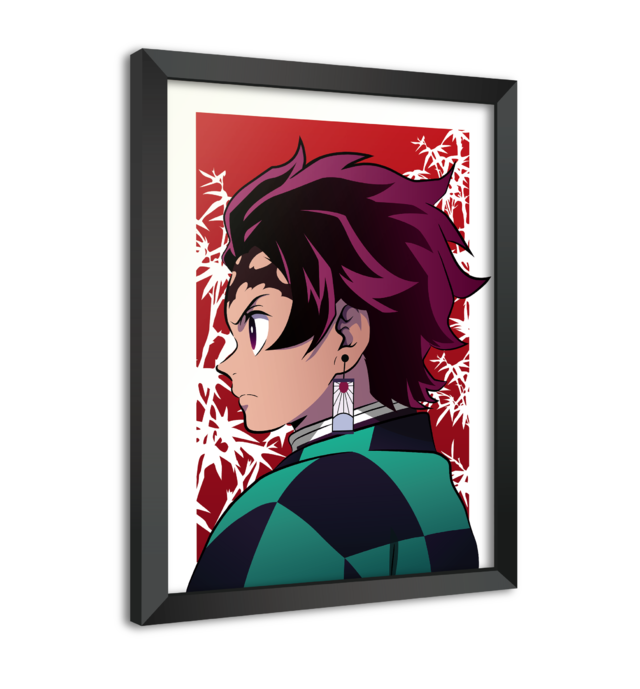 Demon Slayer - Slayers Poster Emoldurado, Quadro em