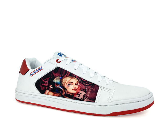 Tênis Adidas Feminino Arlequina Harley Quinn Promoção Numero 35 ao 40