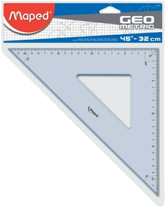 Escuadra Maped Geometric 45º 32cm - comprar online