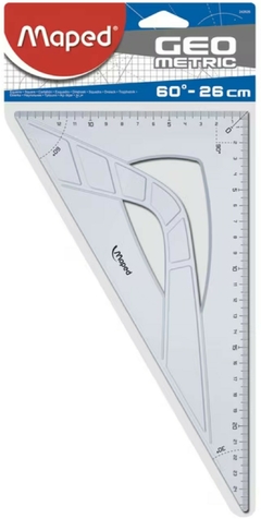 Escuadra Maped Geometric 60º 26cm - comprar online