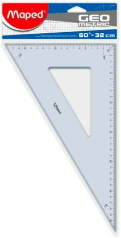 Escuadra Maped Geometric 60º 32cm - comprar online