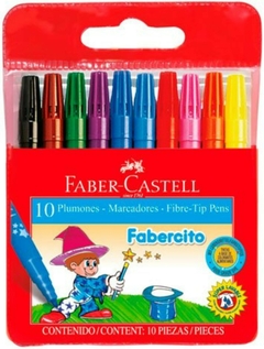 Mini Marcadores Faber Castell x10