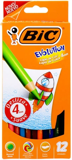 Lapices de Color Bic Desliza + 4mm x12 - comprar online