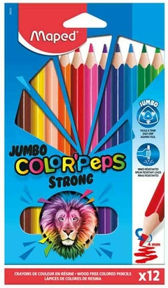 Lapices Maped Jumbo Strong Colorpeps x12 - comprar online