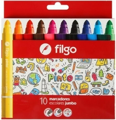 Marcadores Escolares Filgo Jumbo x10