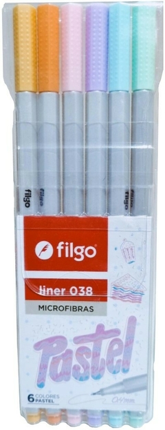 Microfibras Filgo 038 x 6 COLORES PASTELES