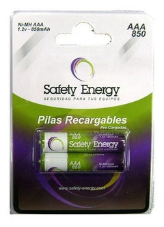 2 Pilas Aaa 850 Mah Safety P/ Telefonia Inalambrica, Luces