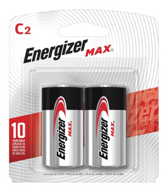 2 Pilas C Alcalinas Energizer Max Blister Cerrado