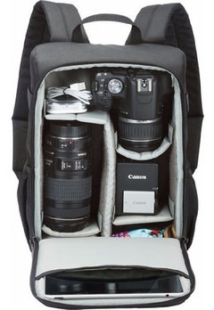 Mochila Lowepro Format Blackpack 150 P/ Nikon Canon Sony - comprar online