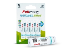 4 PILAS AA RECARGABLE NI-HM 2600MAH FULLENERGY