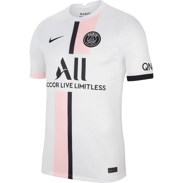 Camisa Psg II 21/22 - Torcedor - Masculina - Branca e Rosa