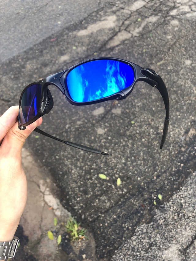 Óculos Juliet Carbon Lentes Blue
