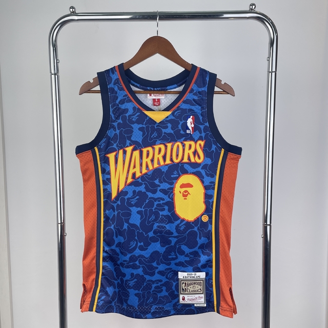 Regata BAPE x Mitchell & Ness Golden State Warriors Swingman Jersey