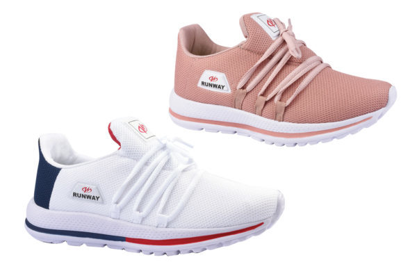 Tenis branco feminino caminhada 2025