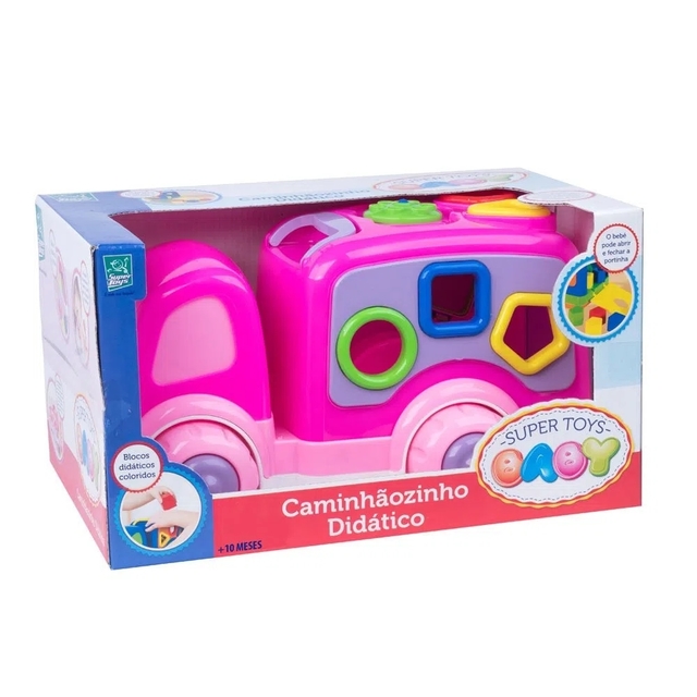 Brinquedo Caminhao Didatico Baby - Extra Festas