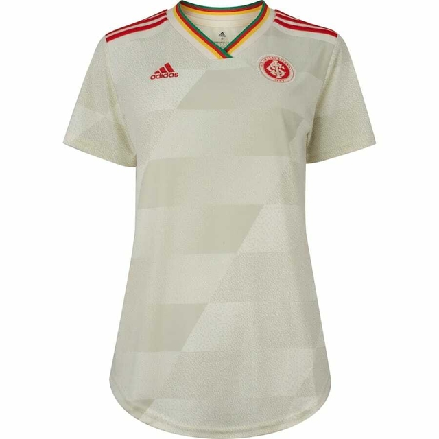 Camisa Internacional I 22/23 Torcedor Adidas Feminina - Vermelho