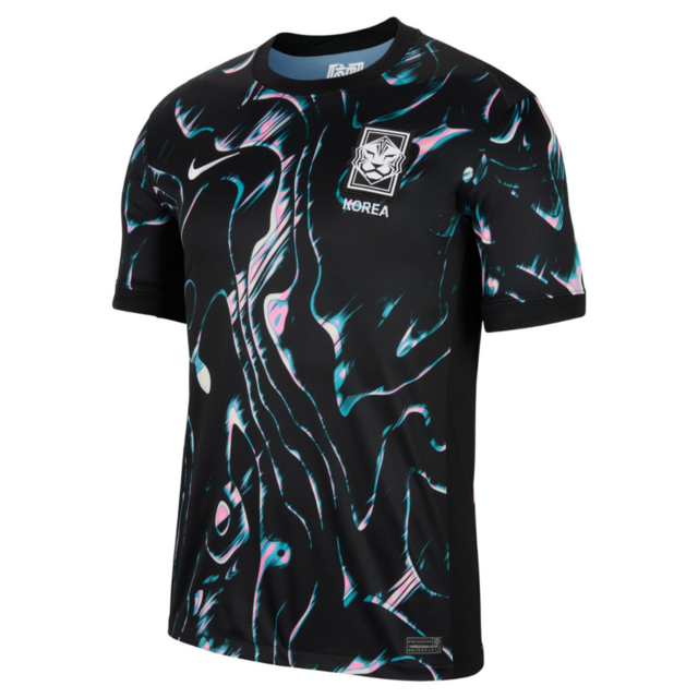 Camisa Coreia do Sul II 2024 Nike Masculina Preta Casa do Manto JC