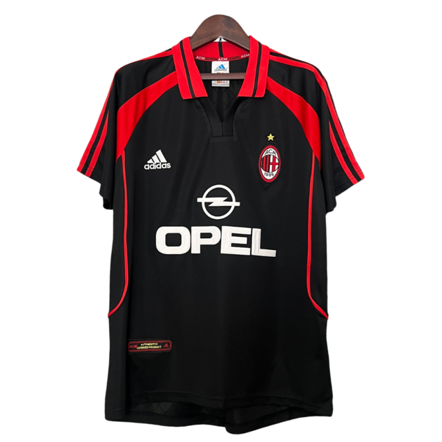 Camisa retro milan adidas outlet